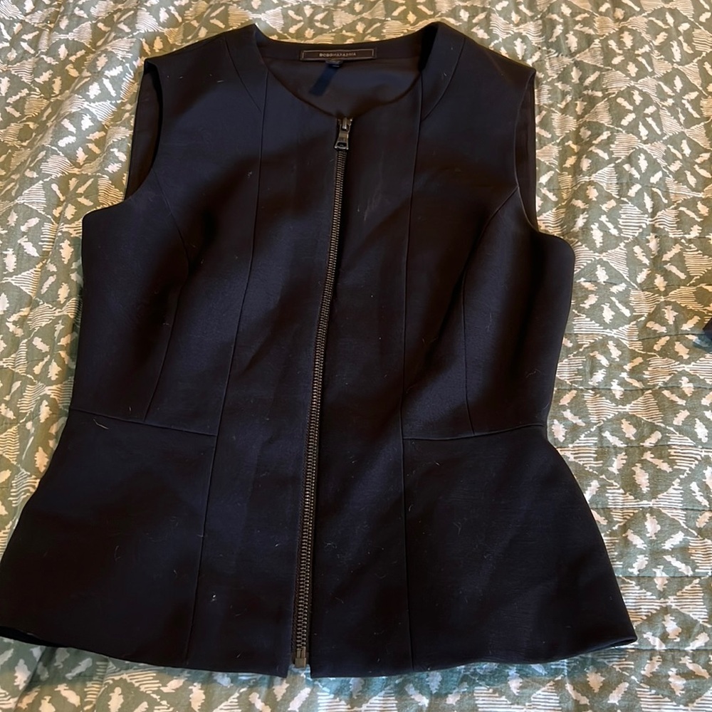 BCBG PEPLUM TOP SIZE XS